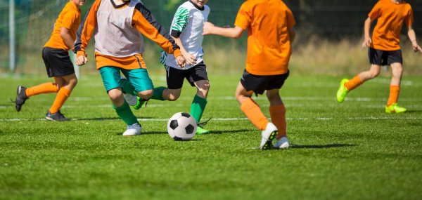 Beneficios del fútbol en los niños
